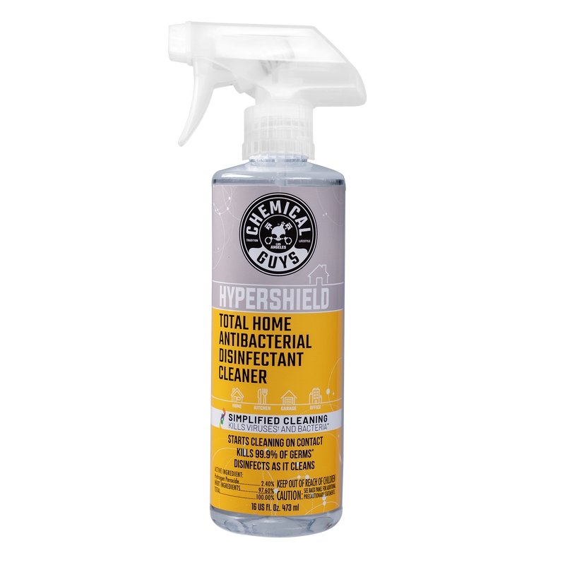 Chemical Guys Hypershield Total Home Antibacterial Disinfectant Cleaner - 16oz (P6) - Dirty Racing Products