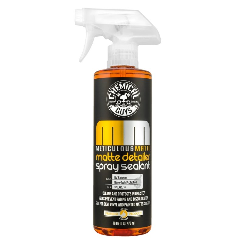Chemical Guys Meticulous Matte Detailer & Spray Sealant - 16oz (P6) - Dirty Racing Products