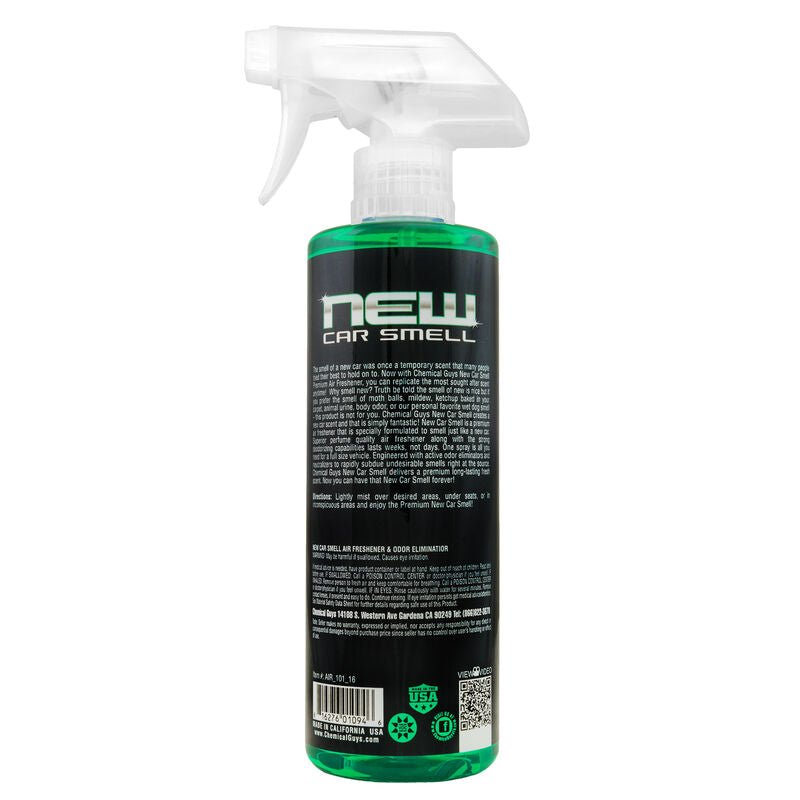 Chemical Guys New Car Smell Air Freshener & Odor Eliminator - 16oz (P6) - Dirty Racing Products