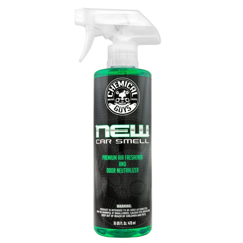 Chemical Guys New Car Smell Air Freshener & Odor Eliminator - 16oz (P6) - Dirty Racing Products