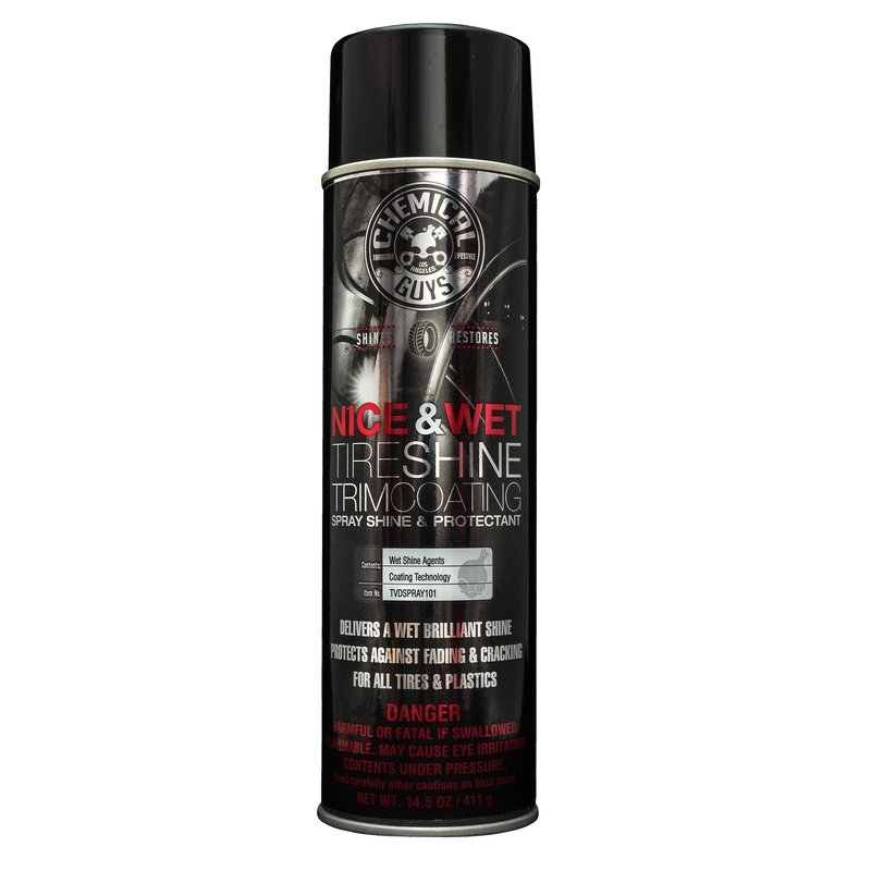 Chemical Guys Nice & Wet Tire Shine Protective Coating for Rubber/Plastic (P6) - Dirty Racing Products