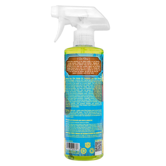 Chemical Guys Pina Colada Air Freshener & Odor Eliminator - 16oz (P6) - Dirty Racing Products