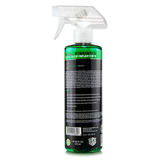 Chemical Guys Signature Series Glass Cleaner (Ammonia Free) -16oz (P6) - Dirty Racing Products