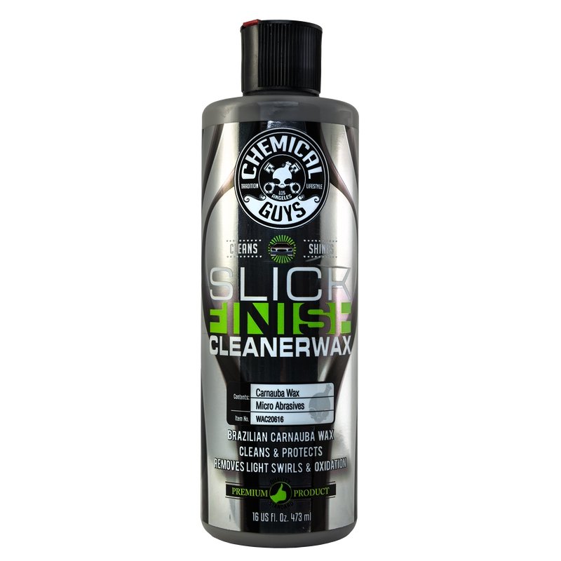 Chemical Guys WAC20616 Slick Finish Cleaner Wax (16 oz)
