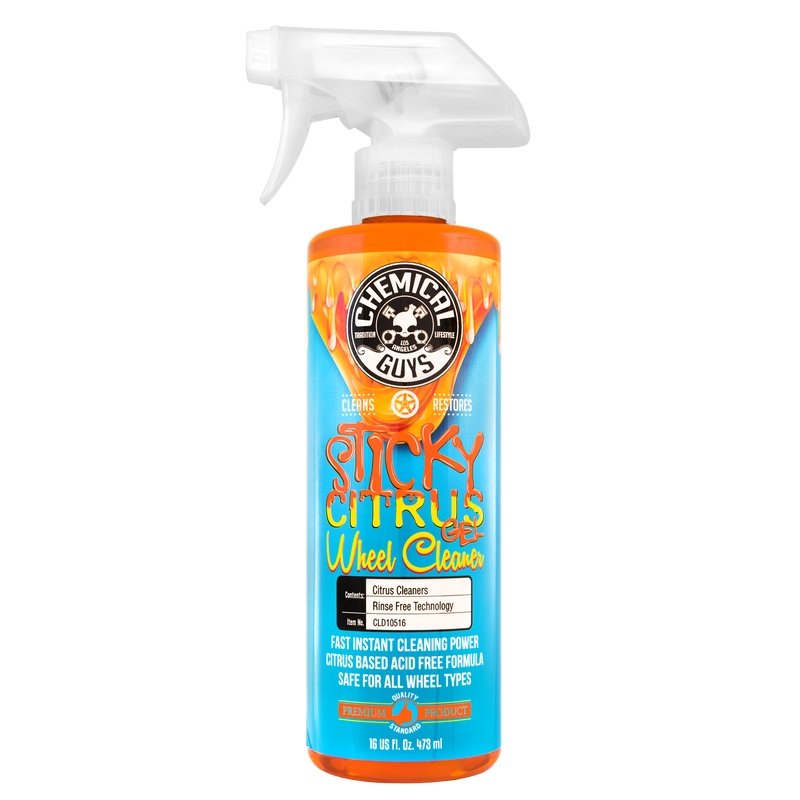 Chemical Guys Sticky Citrus Wheel & Rim Cleaner Gel - 16oz (P6) - Dirty Racing Products