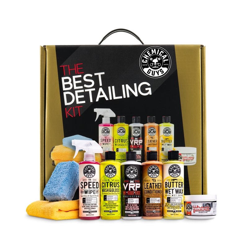 Chemical Guys The Best Detailing Kit - 8 Pack (P1) - Dirty Racing Products