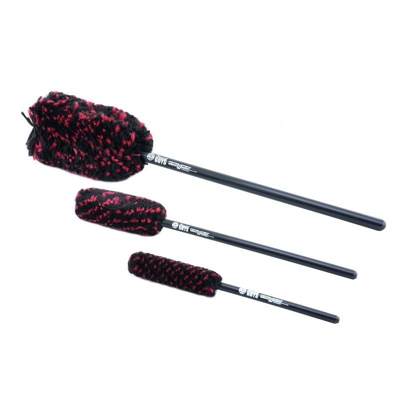 Chemical Guys Wheel Woolies Wheel Brushes - 3 Brushes (P12) - Dirty Racing Products