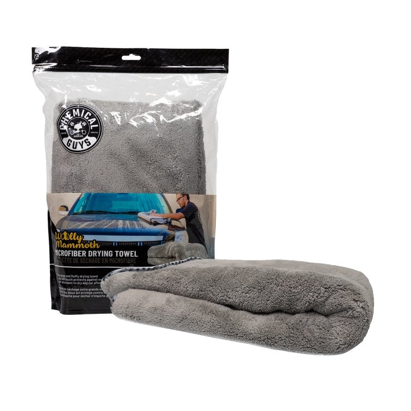 Chemical Guys Woolly Mammoth Microfiber Dryer Towel - 36in x 25in (P6) - Dirty Racing Products