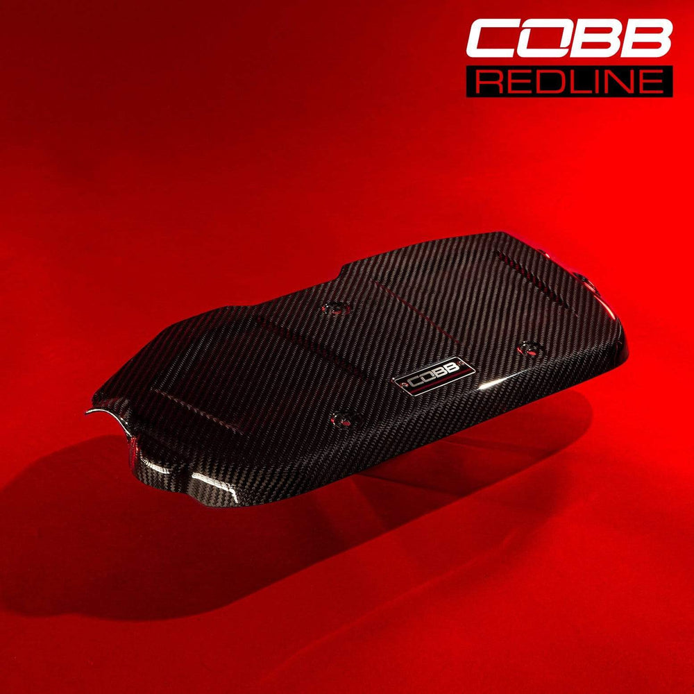 COBB Subaru Redline Carbon Fiber Engine Cover WRX 2015-2021 - Dirty Racing Products