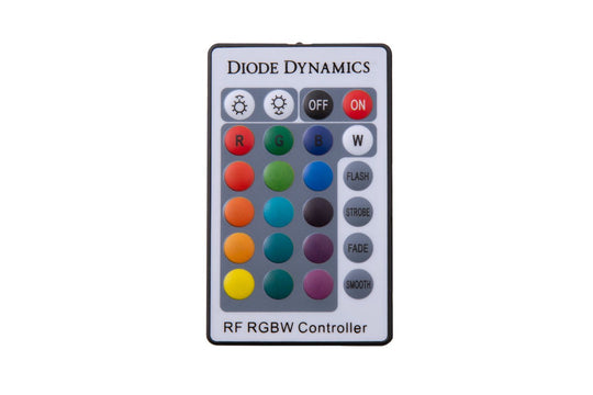 Diode Dynamics RGBW 24-Key M8 RF Controller - Dirty Racing Products