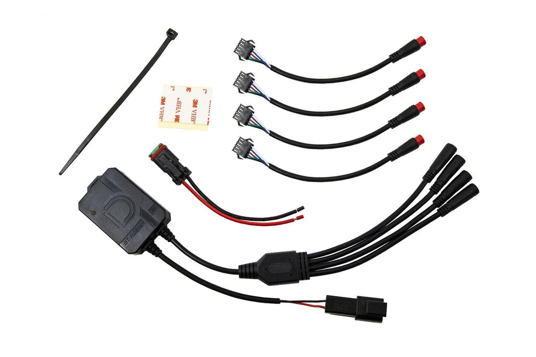 Diode Dynamics RGBW Bluetooth Controller - Connector Type: M8 - Dirty Racing Products