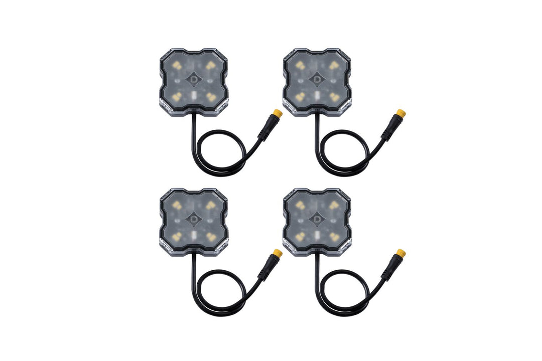 Diode Dynamics Stage Series Single-Color LED Rock Light (4-pack) - Dirty Racing Products