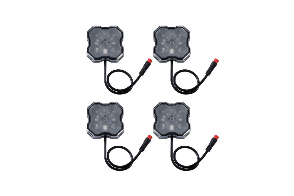 Diode Dynamics Stage Series RGBW LED Rock Light (4-pack) - Dirty Racing Products