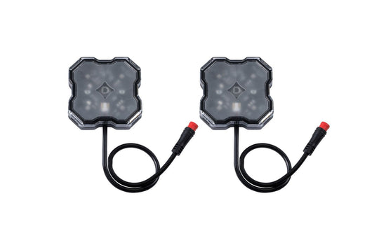 Diode Dynamics Stage Series RGBW LED Rock Light (add-on 2-pack) - Dirty Racing Products