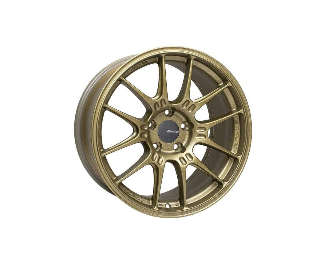 Enkei GTC02 18x9.5 5x114.3 40mm - Titanium Gold Wheel - Dirty Racing Products