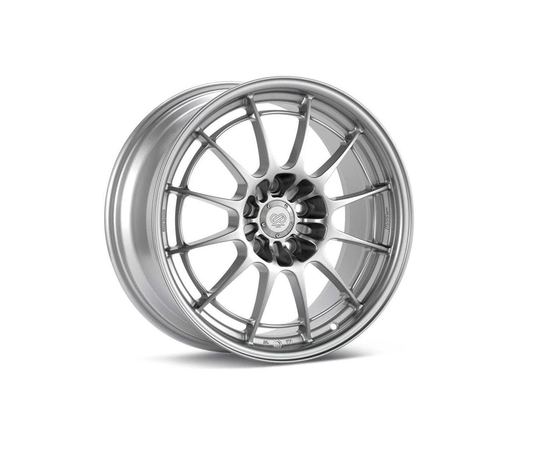 Enkei NT03+M 18x9.5 5x114.3 27mm - F1 Silver Wheel - Dirty Racing Products