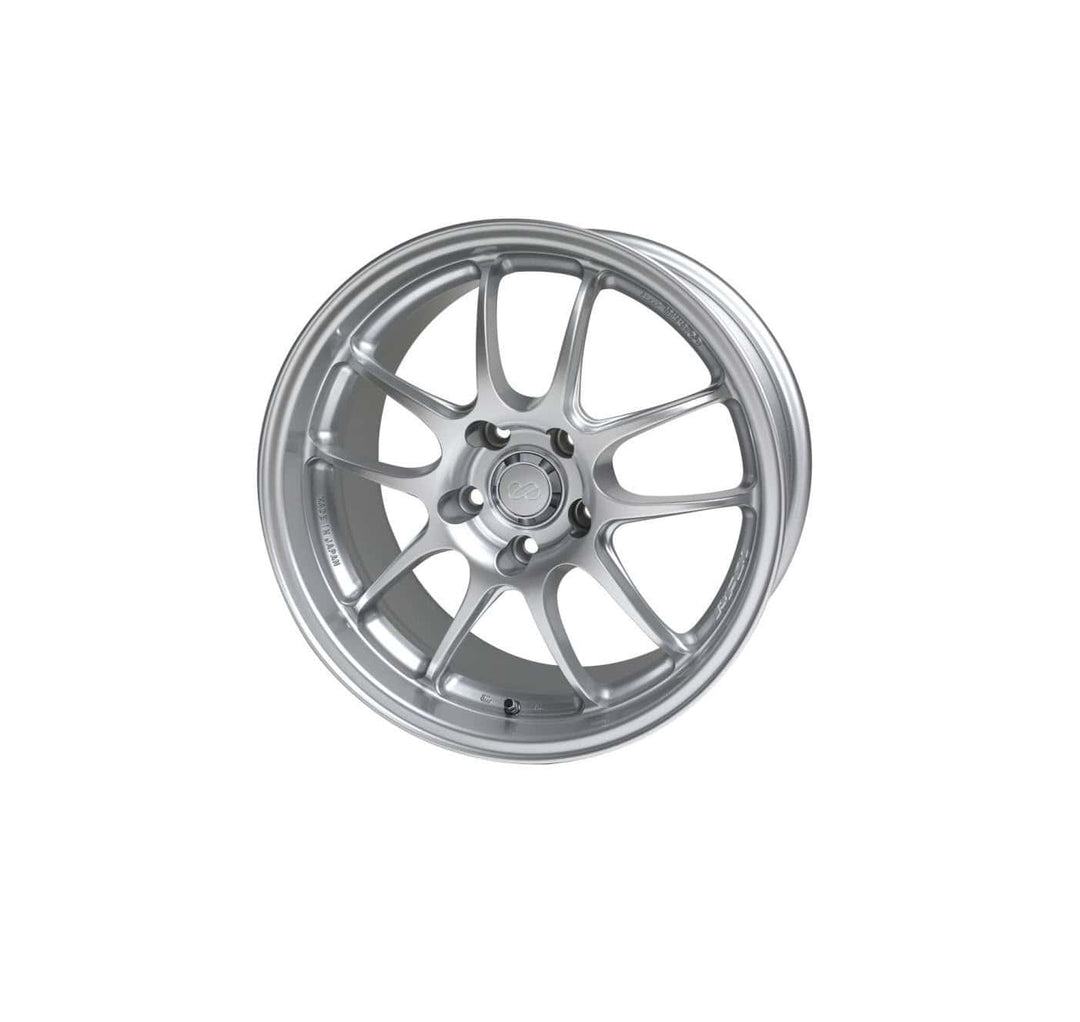 Enkei PF01 18x8.5 5x114.3 35mm - Silver Wheel - Dirty Racing Products