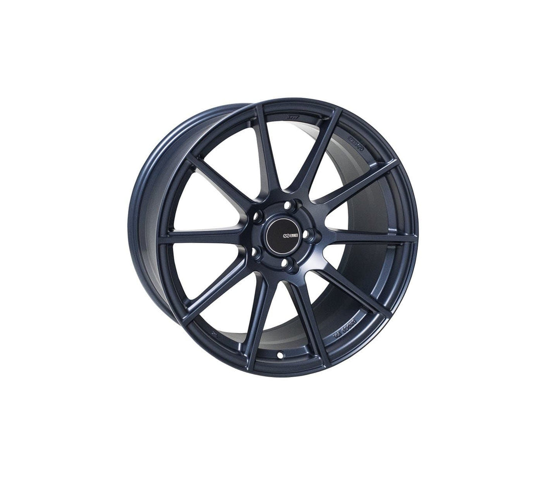 Enkei TS-10 18x9.5 5x114.3 35mm - Matte Blue Wheel - Dirty Racing Products
