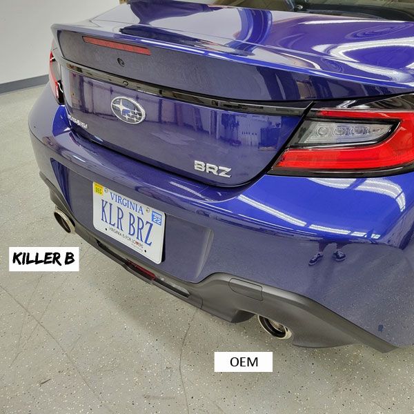 Killer B Motorsport Tip Extenders Subaru BRZ And Toyota GR86 2017 To 2022+ - Dirty Racing Products