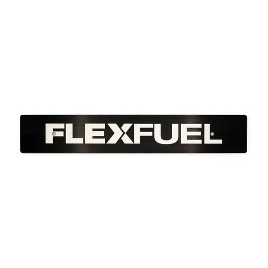 Billetworkz "FLEXFUEL" Plate Delete - Dirty Racing Products