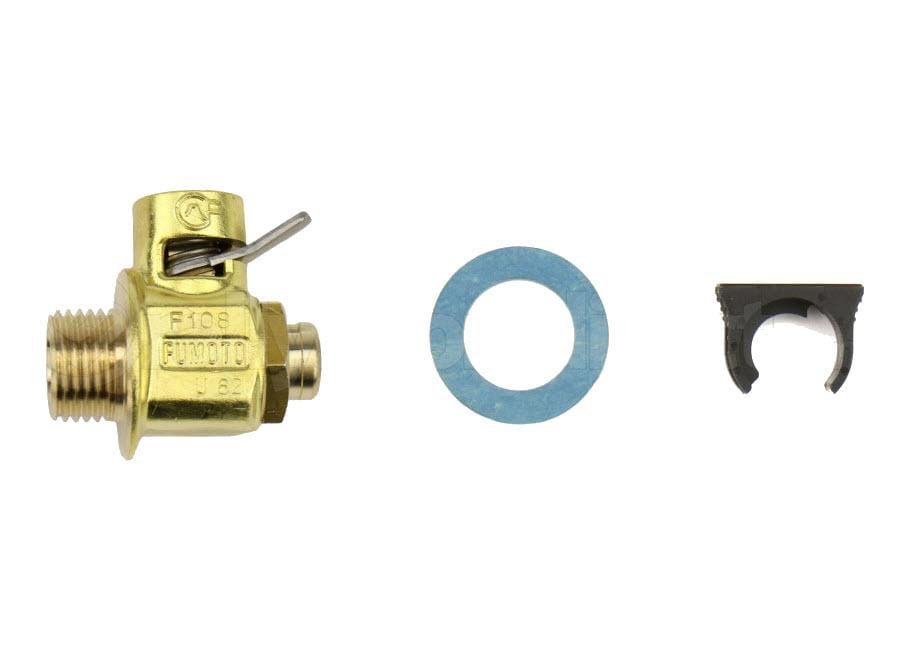 Fumoto M16-1.5 Oil Drain Valve w/Short Nipple and Lever Clip Scion FR-S / Subaru BRZ / Toyota 86 - Dirty Racing Products