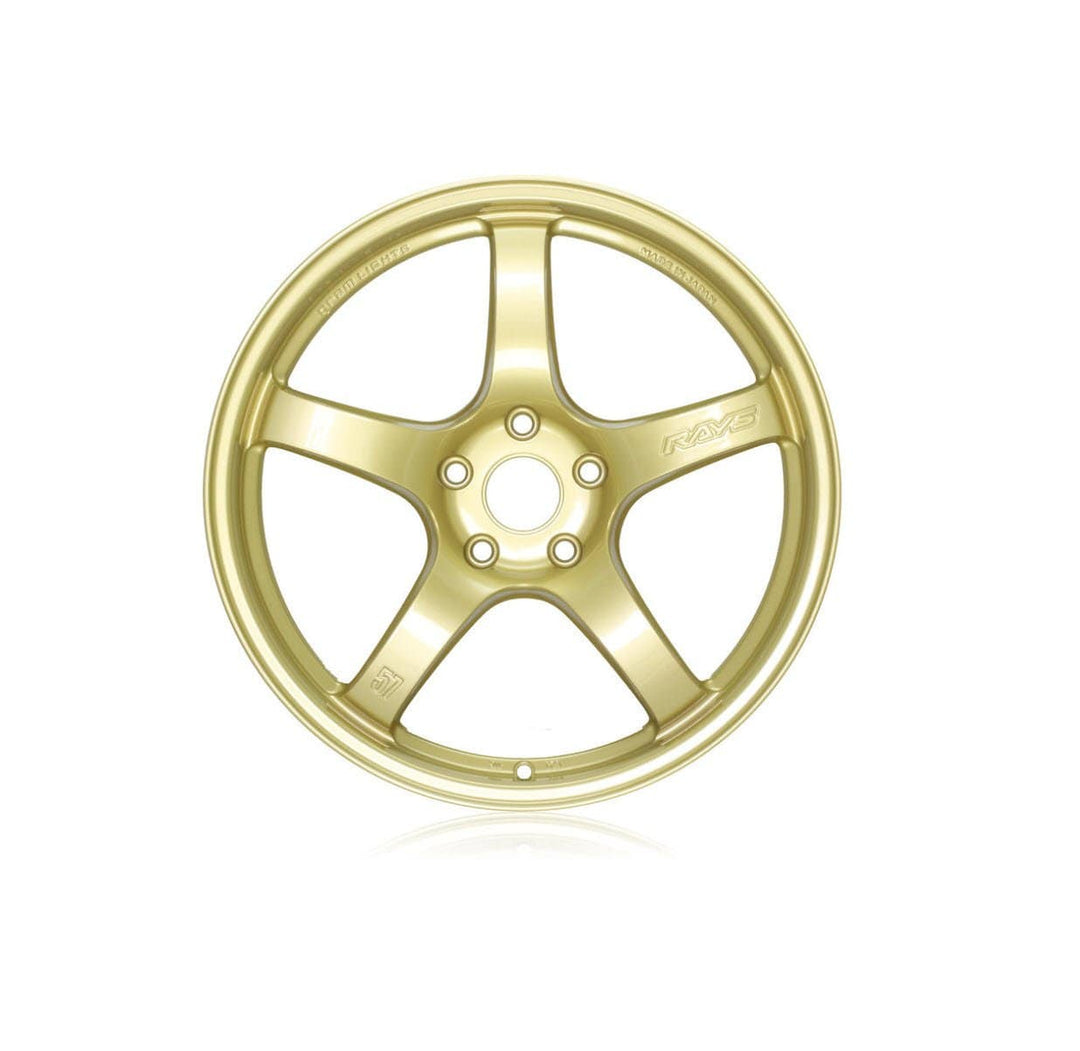 Gram Lights 57CR 17x9 5x114.3 38mm - E8 Gold Wheel - Dirty Racing Products