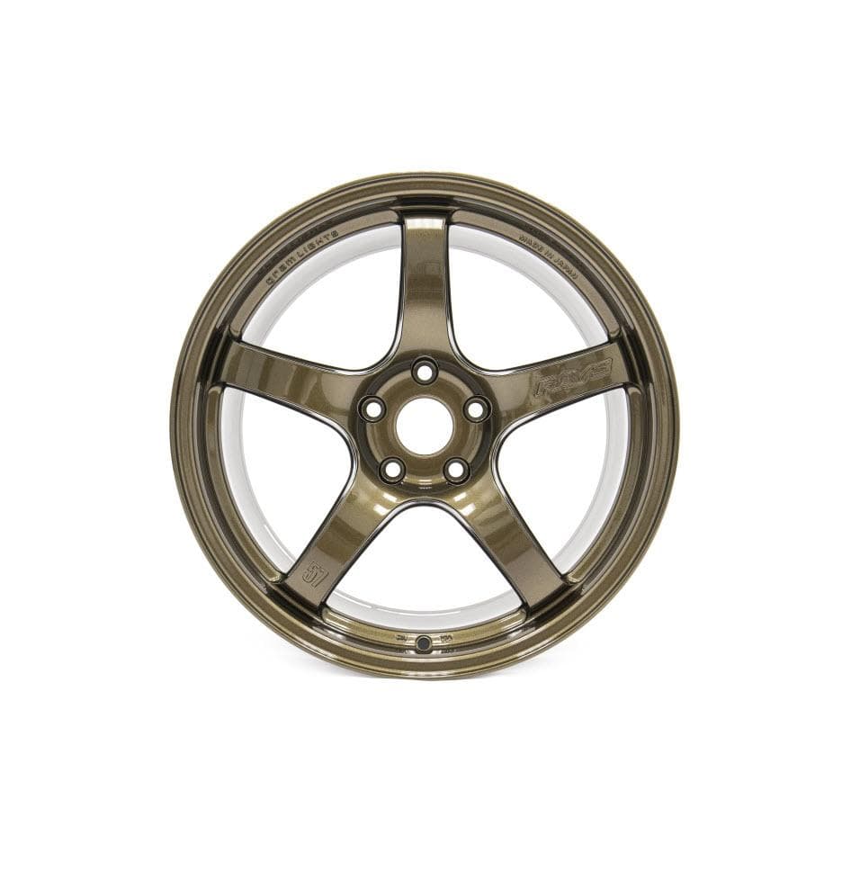 Gram Lights 57CR 18x9.5 5x114.3 38mm - Almite Gold Wheel - Dirty Racing Products