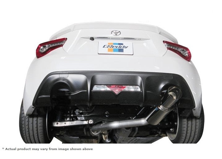 GReddy Revolution RS Cat Back Exhaust Subaru BRZ 2017+ / Toyota 86 2017+ - Dirty Racing Products