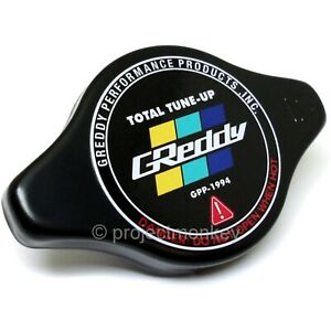 GReddy Type-N Black Radiator Cap - Universal - Dirty Racing Products