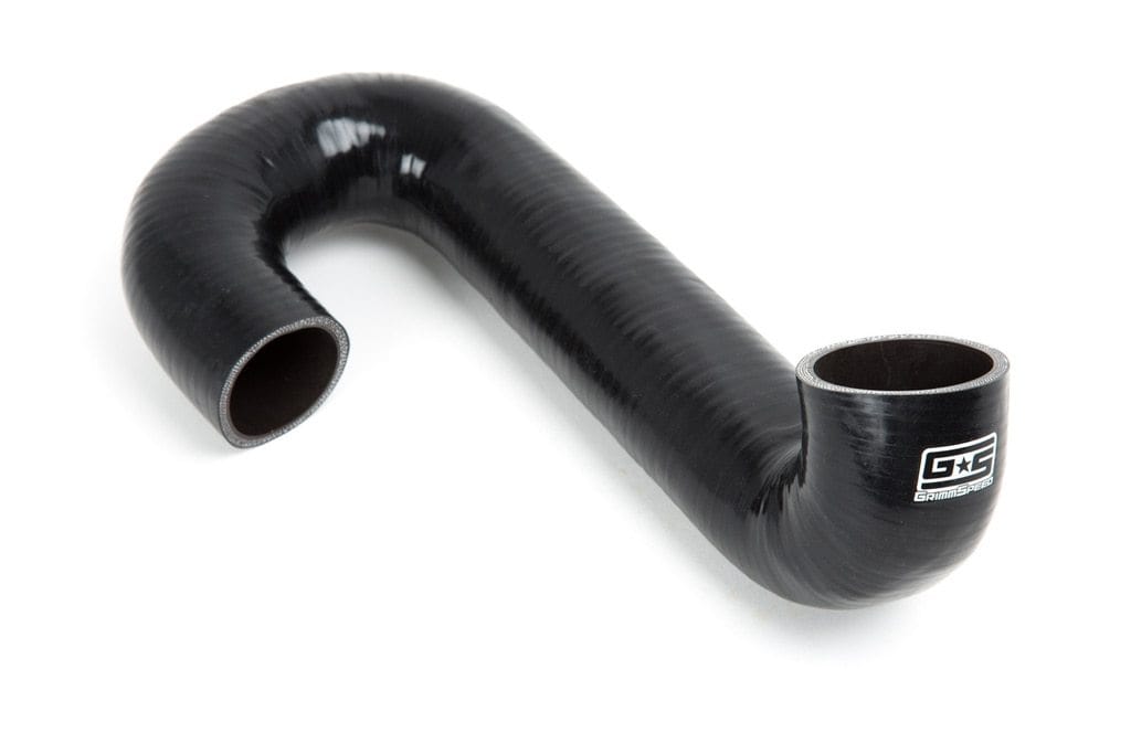 GrimmSpeed Top Mount Intercooler Turbo Outlet Hose Black Subaru WRX 2008-2014 / Legacy GT 2005-2009 - Dirty Racing Products