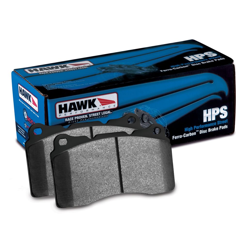 Hawk Performance HPS Rear Brake Pads Subaru WRX 2006-2007 - Dirty Racing Products
