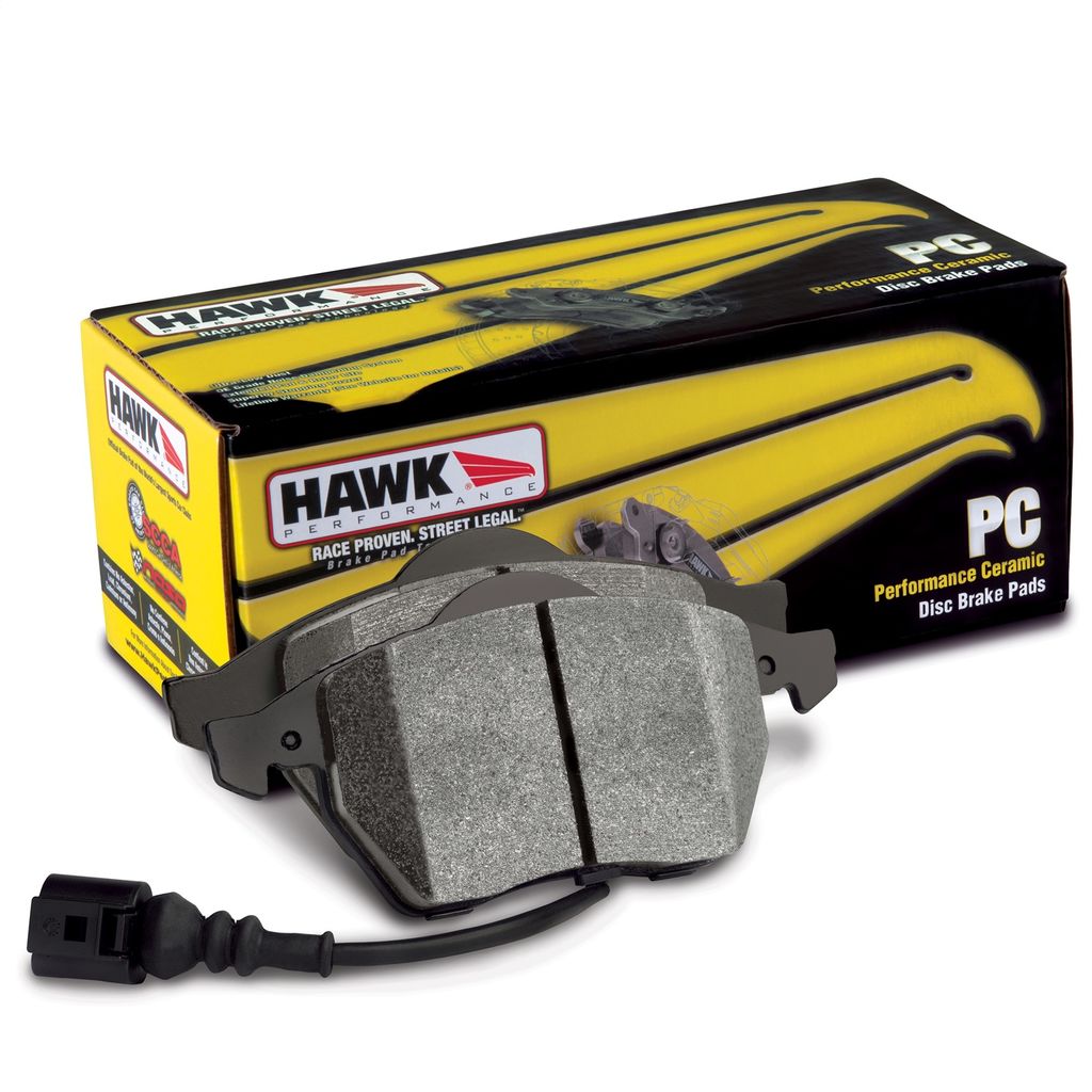 Hawk Performance Ceramic Rear Brake Pads - Subaru WRX 2006-2007 / 300ZX 1990-1996 - Dirty Racing Products