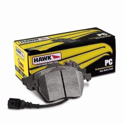 Hawk Performance Ceramic Rear Brake Pads - Subaru Models (inc. 2010-2011 Legacy 2.5GT) - Dirty Racing Products