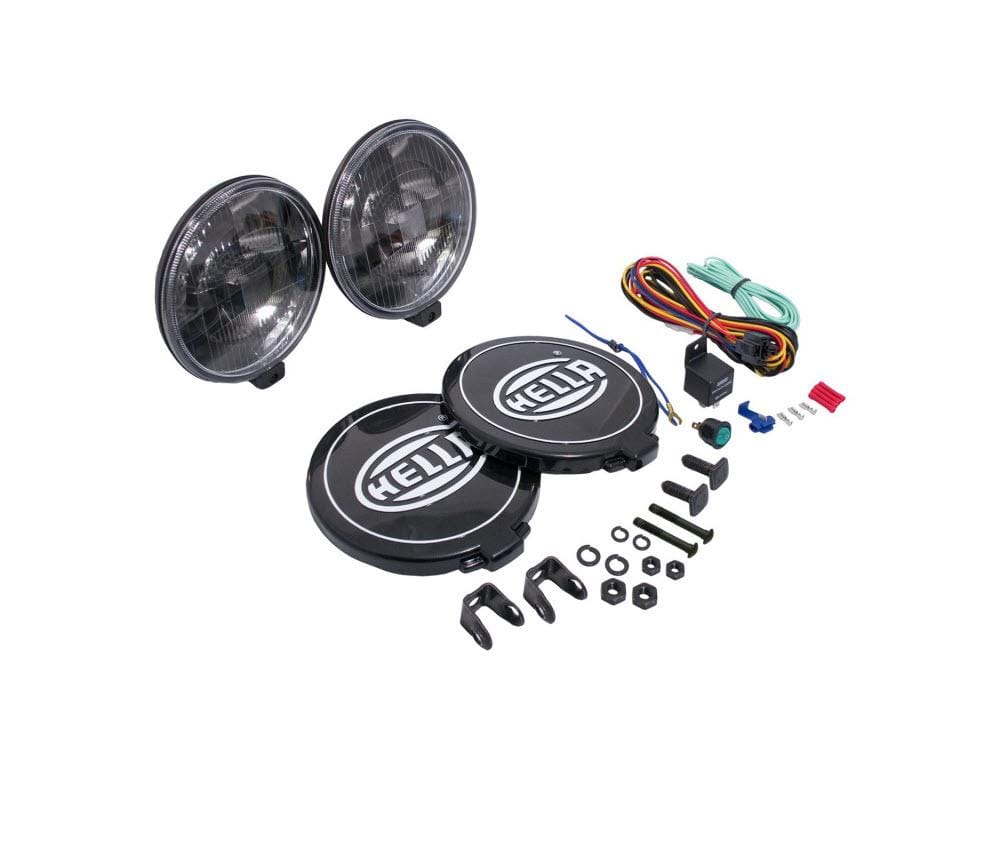 HELLA 500 Black Magic Driving Lamp Kit - Universal - Dirty Racing Products