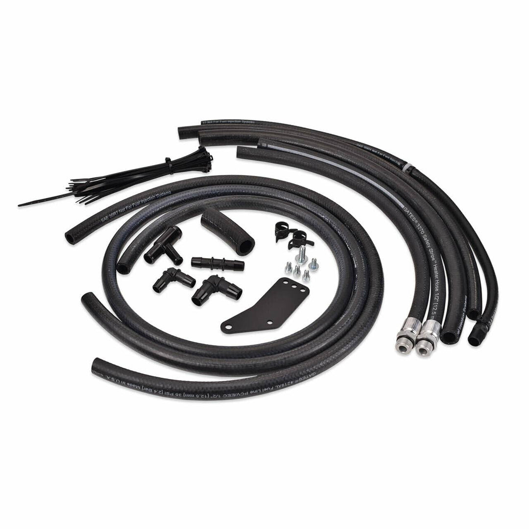 IAG Performance V2 Street Series AOS Replacement Hose Line & Hardware Install Kit For 06-07 WRX, 04-07 STI - Dirty Racing Products