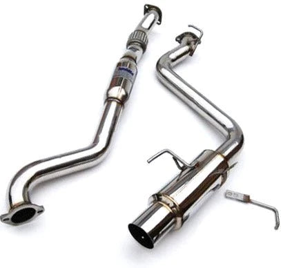 Invidia N1 Single Stainless Steel Catback Exhaust w/ Polished Tip 2022 WRX - Dirty Racing Products