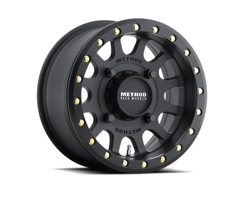 Method Race Wheels MR401 UTV Beadlock 15x7 4x156 13mm - Matte Black Wheel - Dirty Racing Products
