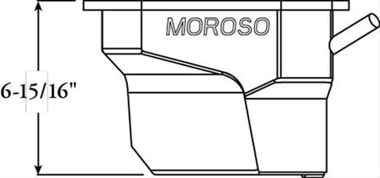 Moroso Steel Oil Pan w/Pickup Subaru WRX/STI 2002+ / FXT/ LGT - Dirty Racing Products