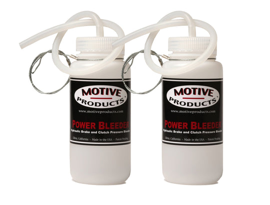 Motive Products Power Bleeder Catch Bottle Kit - Universal - Dirty Racing Products