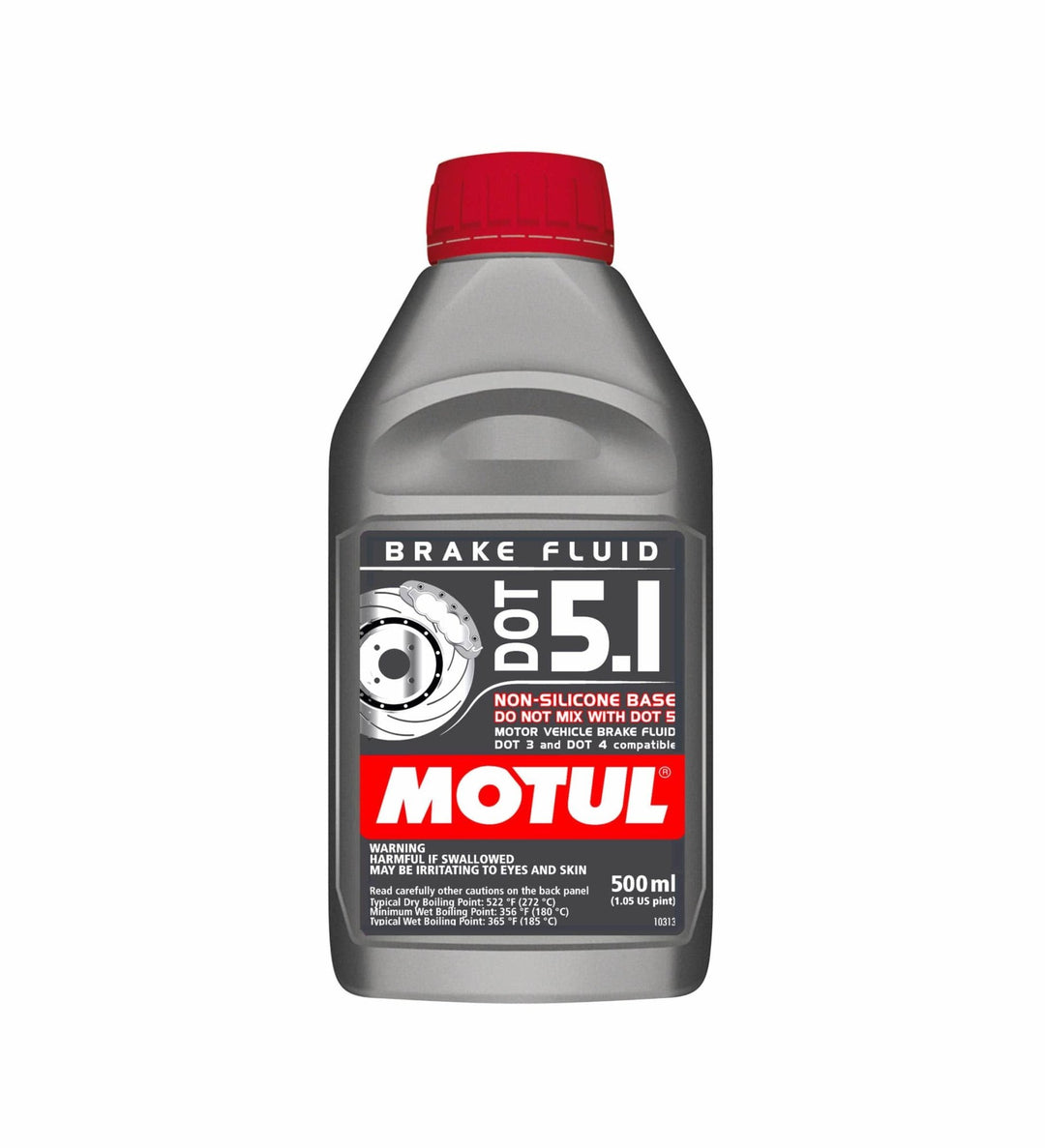 Motul DOT 5.1 Brake Fluid - 500ml - Dirty Racing Products
