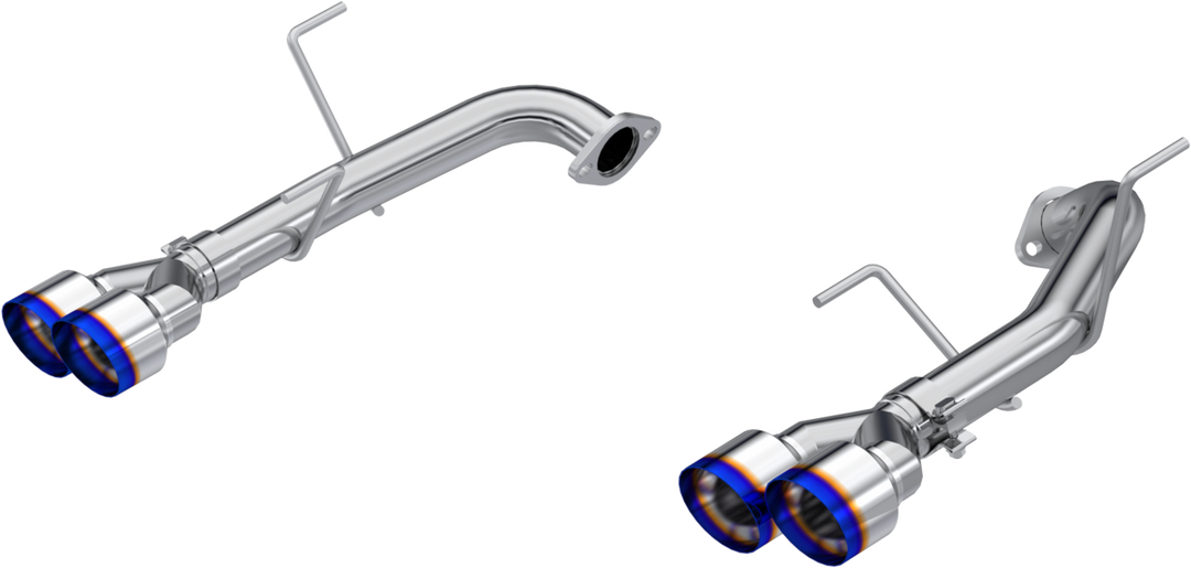 MBRP 2.5" Axle Back Exhaust Race Version Burnt, Stainless Steel Tip Subaru WRX 2022 - Dirty Racing Products