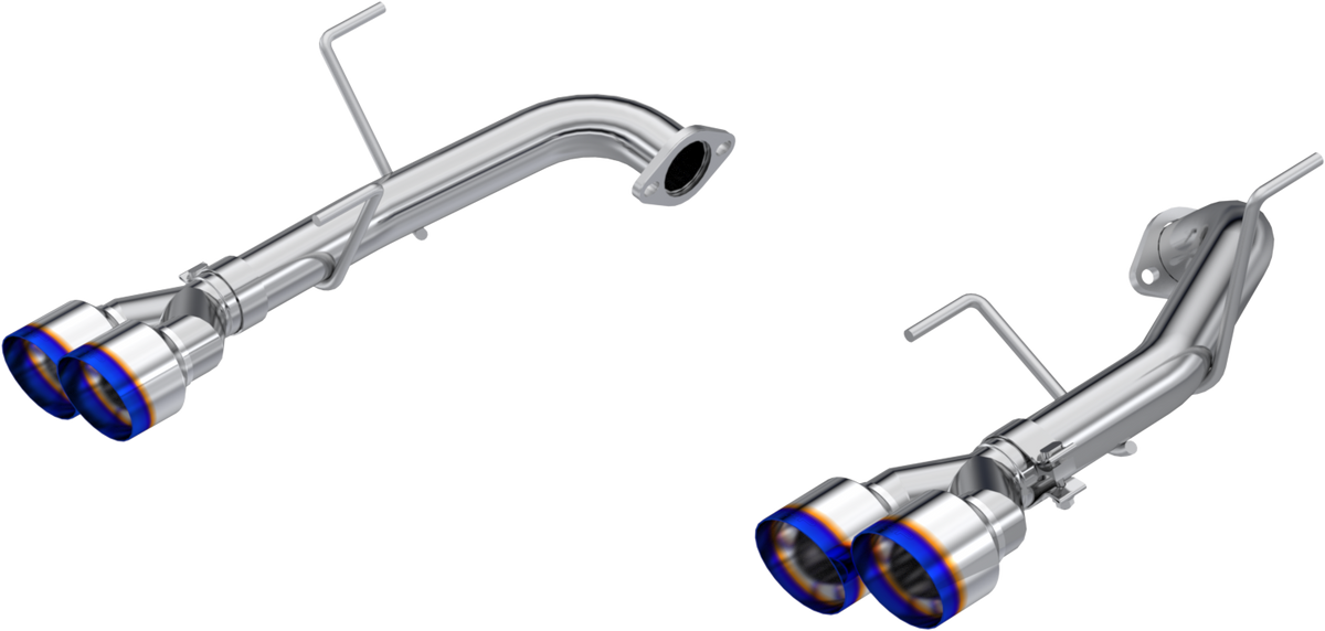 MBRP 2.5" Axle Back Exhaust Race Version Burnt, Stainless Steel Tip Subaru WRX 2022 - Dirty Racing Products