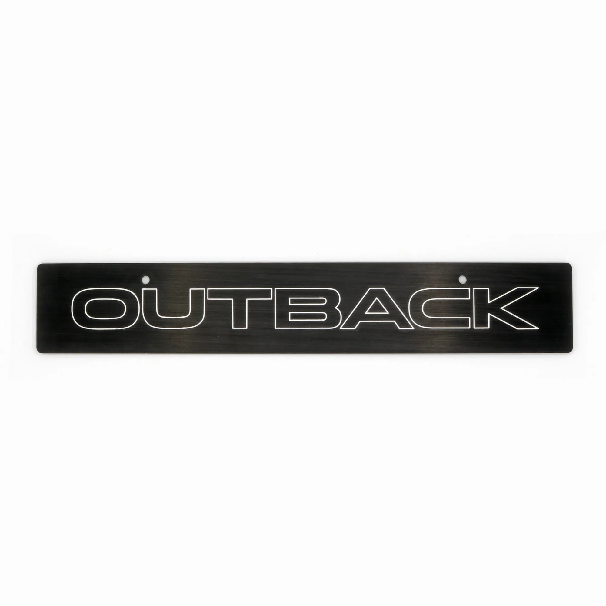 Billetworkz "OUTBACK" Plate Delete - Dirty Racing Products