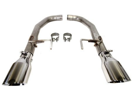 PLM 2.5" Dual Axle Back Exhaust Pipe Kit Ford Mustang V8 GT 2015 - 2017 - Dirty Racing Products