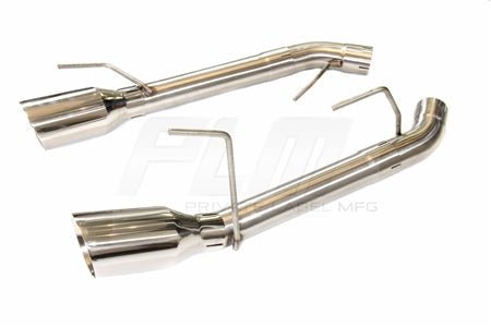 PLM 2.5" Dual Axle Back Exhaust Pipe Kit Mustang V8 GT GT500  2005-2010 - Dirty Racing Products