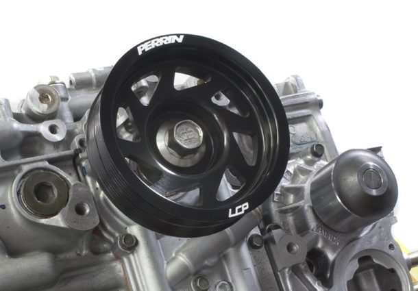 PERRIN Performance Lightweight Crank Pulley Subaru EJ Engines - Dirty Racing Products