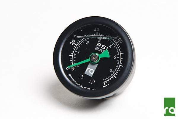 Radium Engineering Fuel Pressure Gauge 0-100psi - Dirty Racing Products
