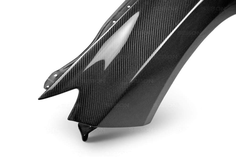 Seibon Carbon Fiber 10mm Wider Fenders - Subaru 2008-2014 STI / 2011-2014 WRX - Dirty Racing Products