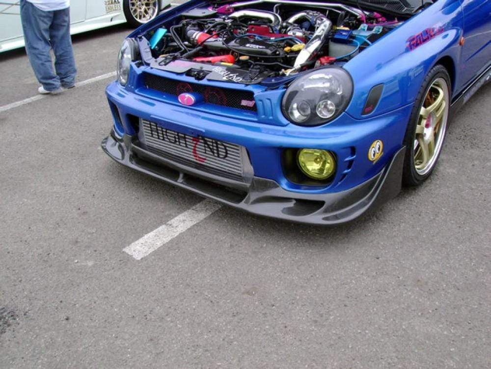 Seibon Carbon Fiber CW Style Front Lip - Subaru WRX 2002-2003 - Dirty Racing Products