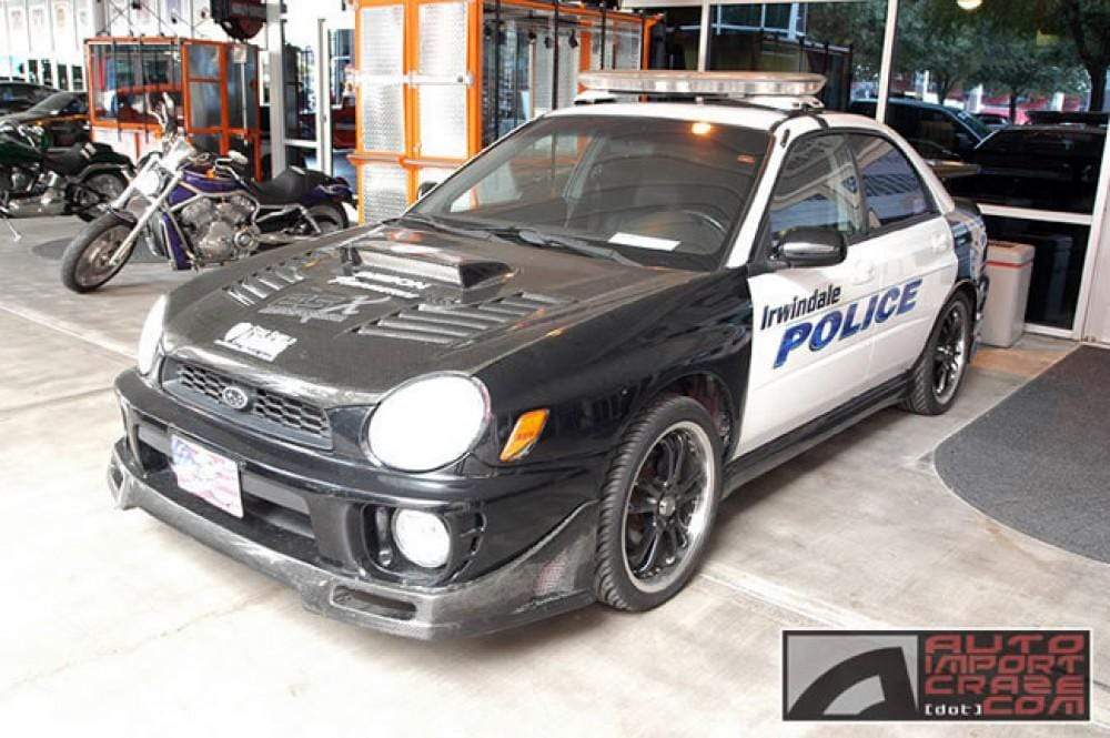Seibon Carbon Fiber CWII Style Hood - Subaru WRX 2002-2003 - Dirty Racing Products
